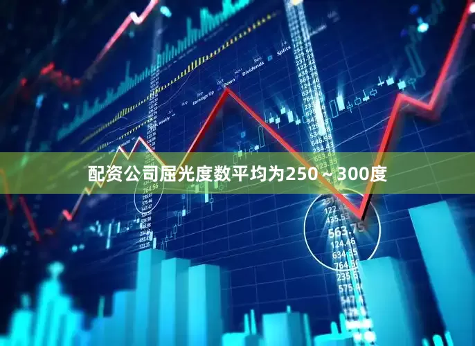配资公司屈光度数平均为250～300度